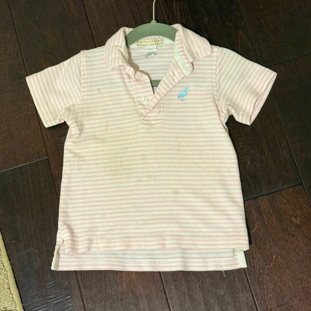 The Beaufort Bonnet Company Pink Polo Shirt